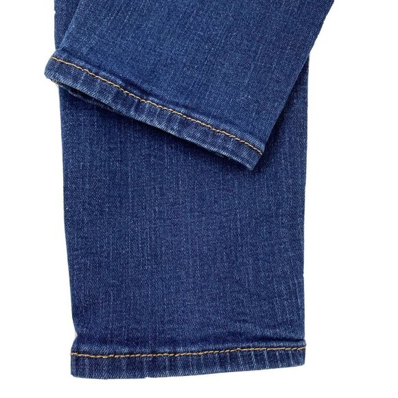 Old Navy Rockstar size 8 Petite High Rise Super Skinny Secret Slim Blue Jeans - Picture 5 of 10